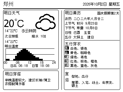 每日晨报 的原生 400×300 墨卡样例